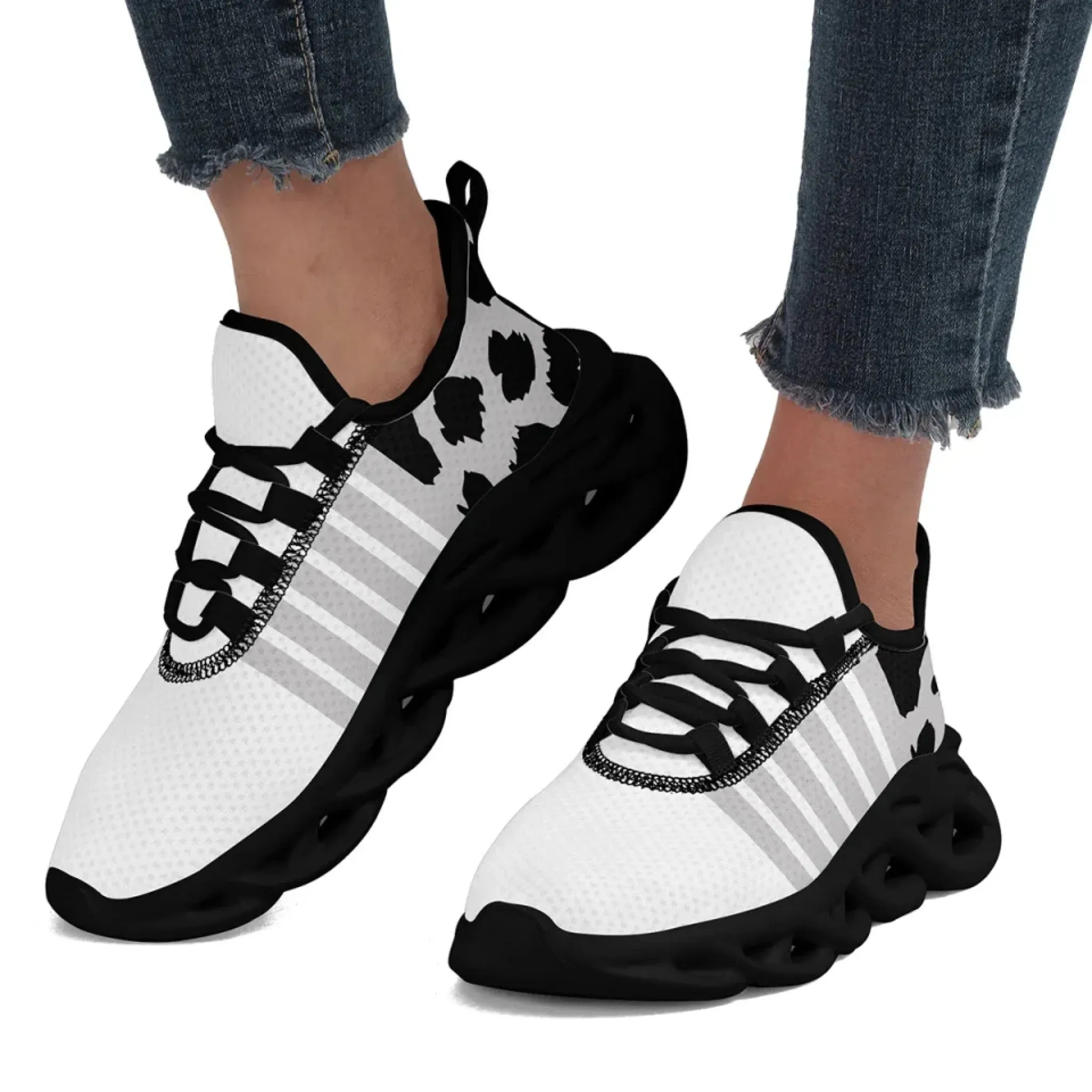 Personalized Stylish Sport Sneakers, Custom Breathable Walking Shoes, Lightweight Running Shoe
