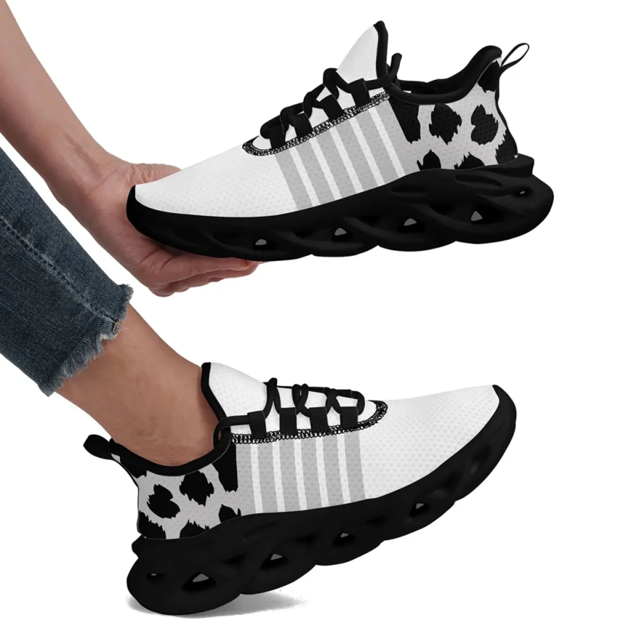 Personalized Stylish Sport Sneakers, Custom Breathable Walking Shoes, Lightweight Running Shoe