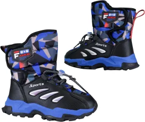 Platform Snow Boots For Girl Insulated Cold Weather Boots Boy Warm Boots With Plush Lined Snow Shoes For Kids Girl