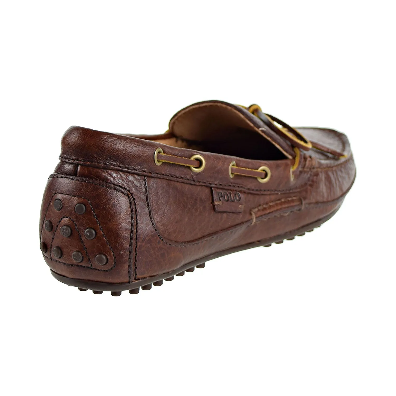 Polo Ralph Lauren Wyndings Slip-On-Driving Men's Loafers Deep Saddle Tan