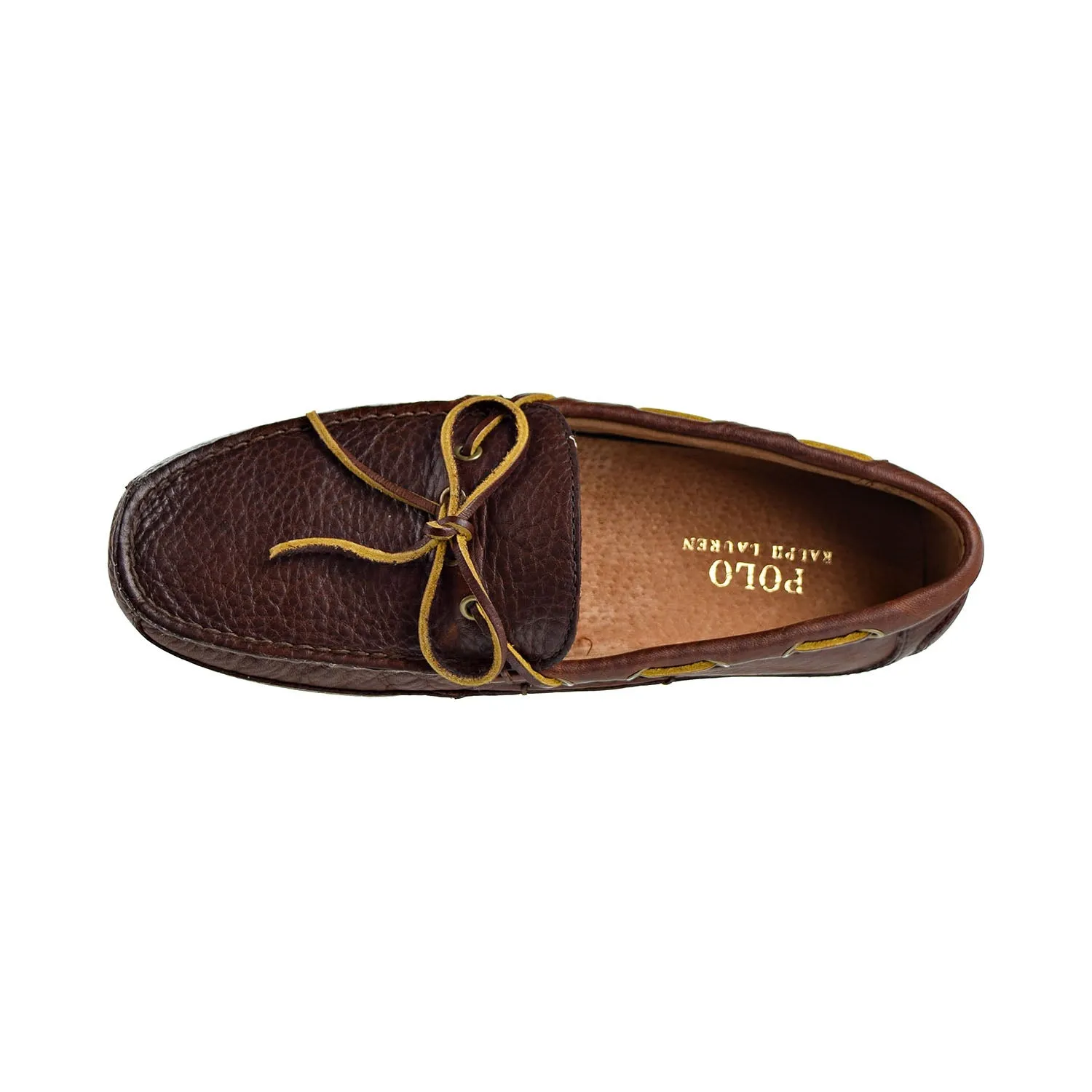 Polo Ralph Lauren Wyndings Slip-On-Driving Men's Loafers Deep Saddle Tan