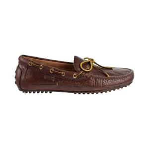 Polo Ralph Lauren Wyndings Slip-On-Driving Men's Loafers Deep Saddle Tan