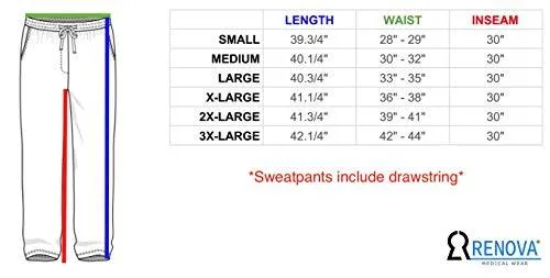 Post Surgery Tearaway Pants - Men's - Women's - Unisex Sizing (Black, Small)