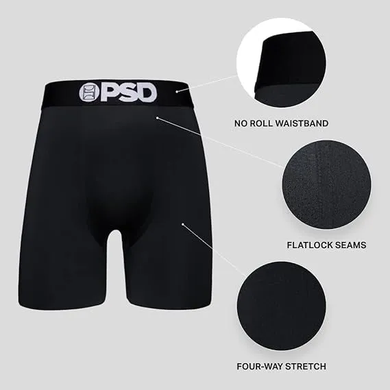 PSD Men's Multicolor MMF Boxer Briefs Large Underwear (Knit) - 424180048-MUL-L
