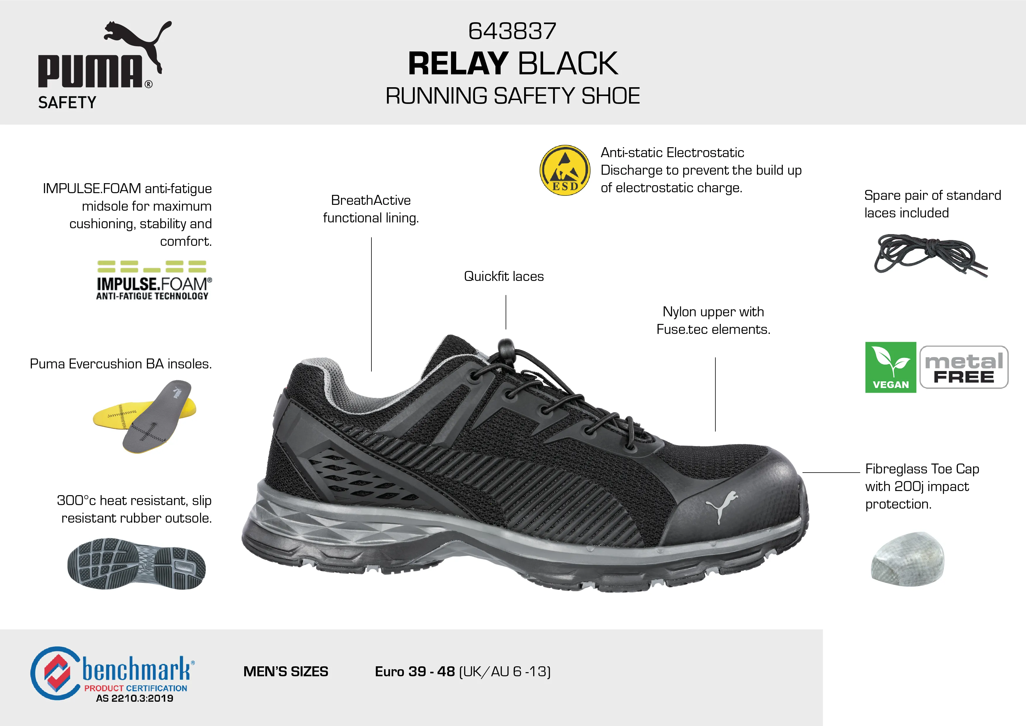 PUMA Relay Black (PUM643837)