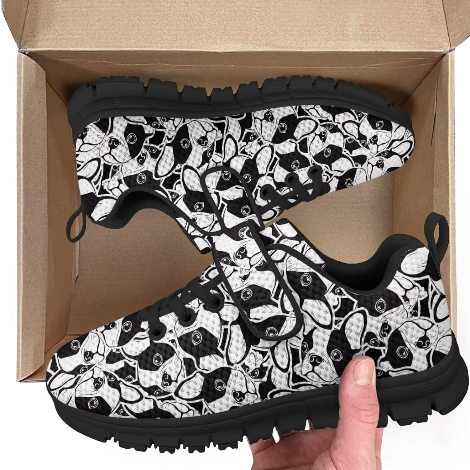 Puppy Dog Girls Boys Running Sneakers Hiking Shoes Fitness & Cross-Training Shoes Outdoor Sneaker