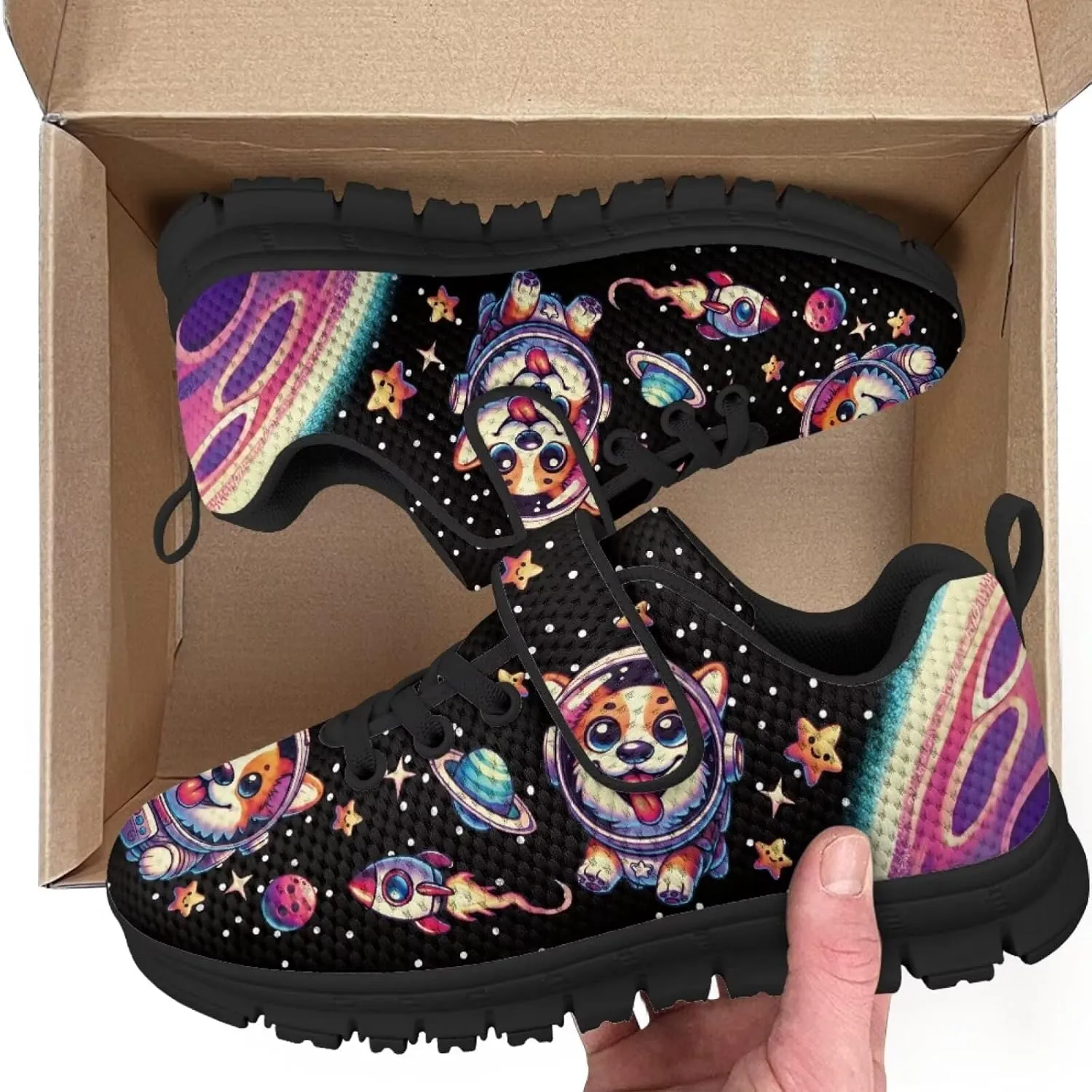 Puppy Dog Girls Boys Running Sneakers Hiking Shoes Fitness & Cross-Training Shoes Outdoor Sneaker