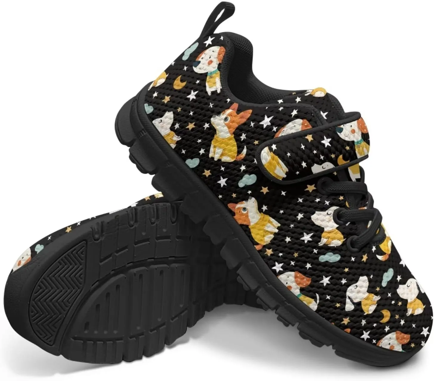 Puppy Dog Girls Boys Running Sneakers Hiking Shoes Fitness & Cross-Training Shoes Outdoor Sneaker