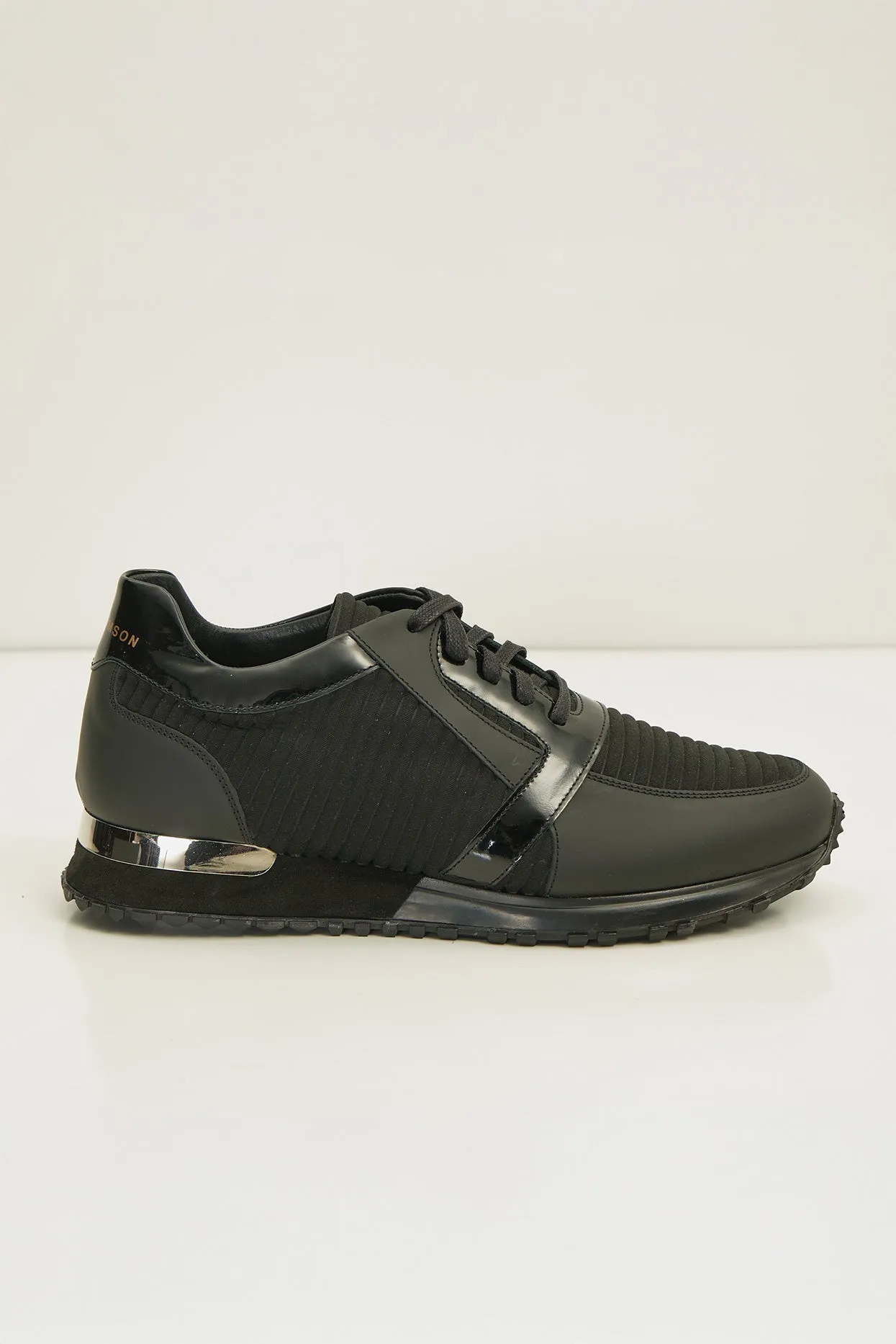 Racer Sneaker - Black White