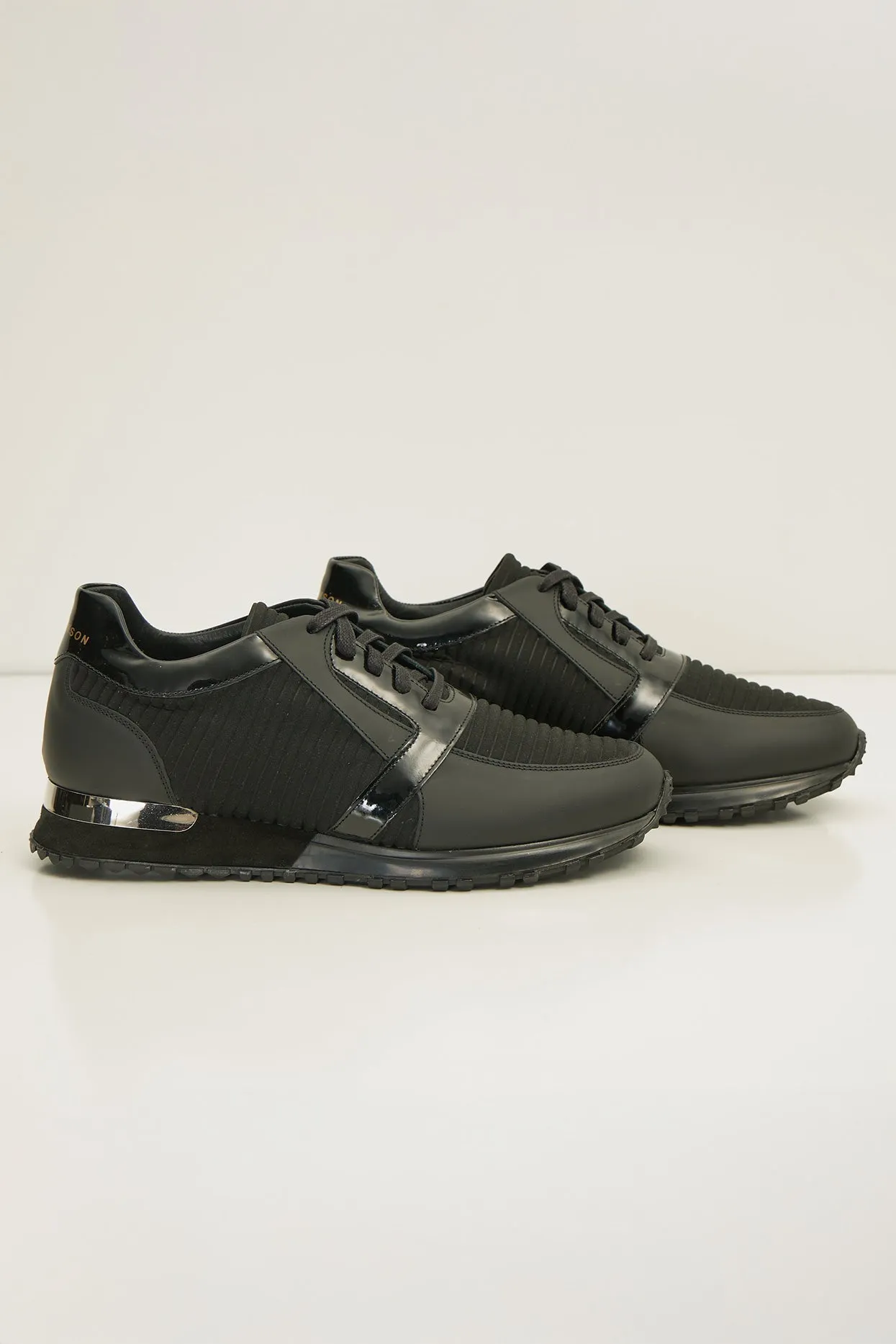 Racer Sneaker - Black White