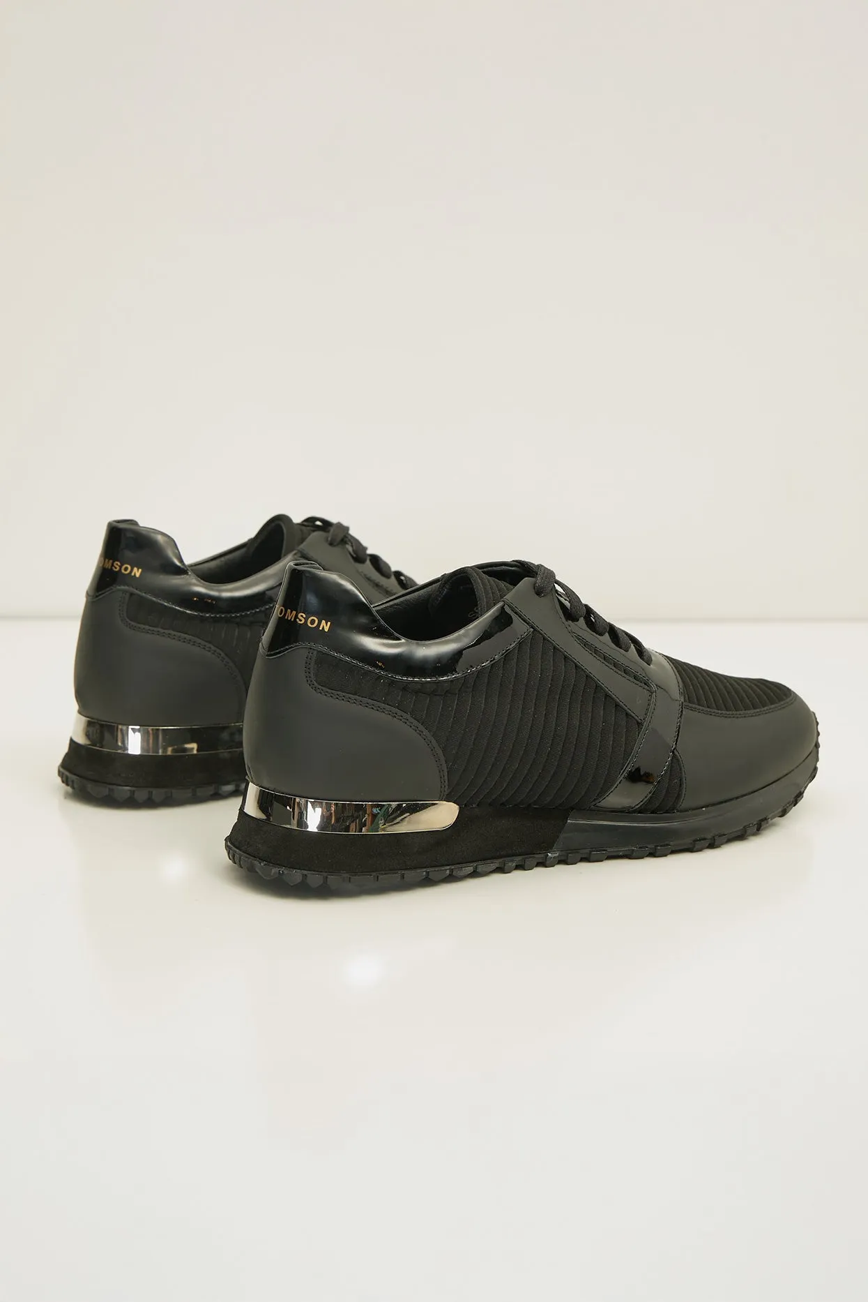 Racer Sneaker - Black White