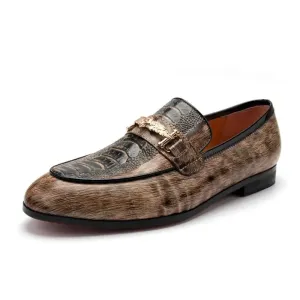 Red Bottom Men's Loafers Shoes