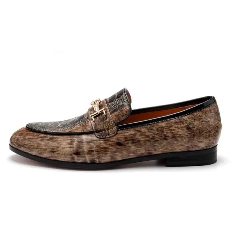 Red Bottom Men's Loafers Shoes