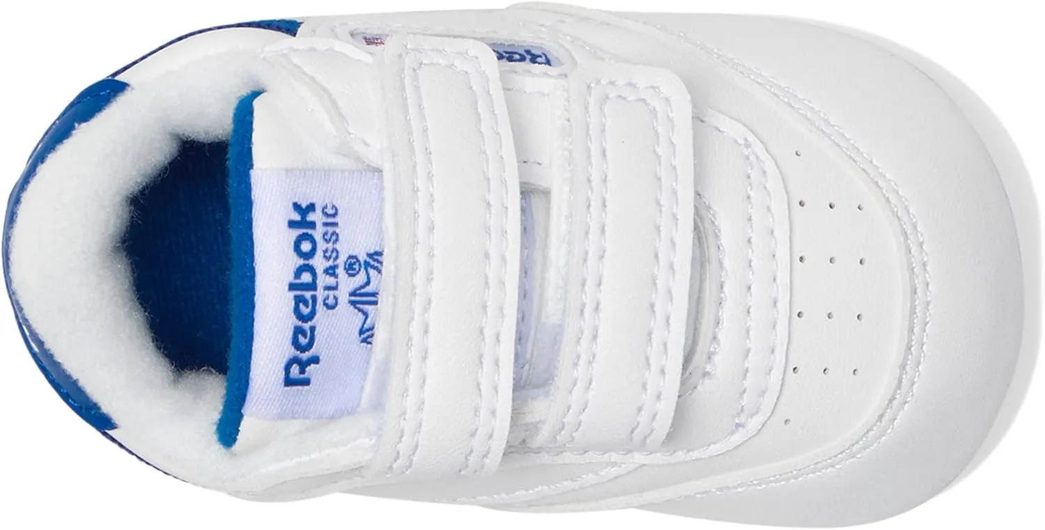 Reebok Baby-Girl's Club C Crib Sneaker
