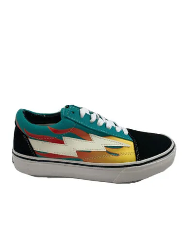 Revenge X Storm II Vol. 1 [Teal Flame] Men’s Athletic Sneakers Size: 5 RV14