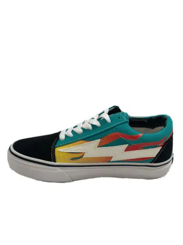 Revenge X Storm II Vol. 1 [Teal Flame] Men’s Athletic Sneakers Size: 5 RV14