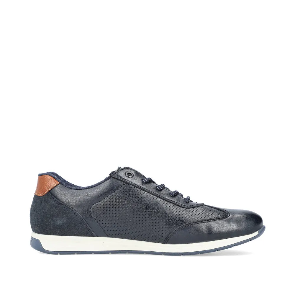 Rieker Men's Zip Side Lace Up Shoe