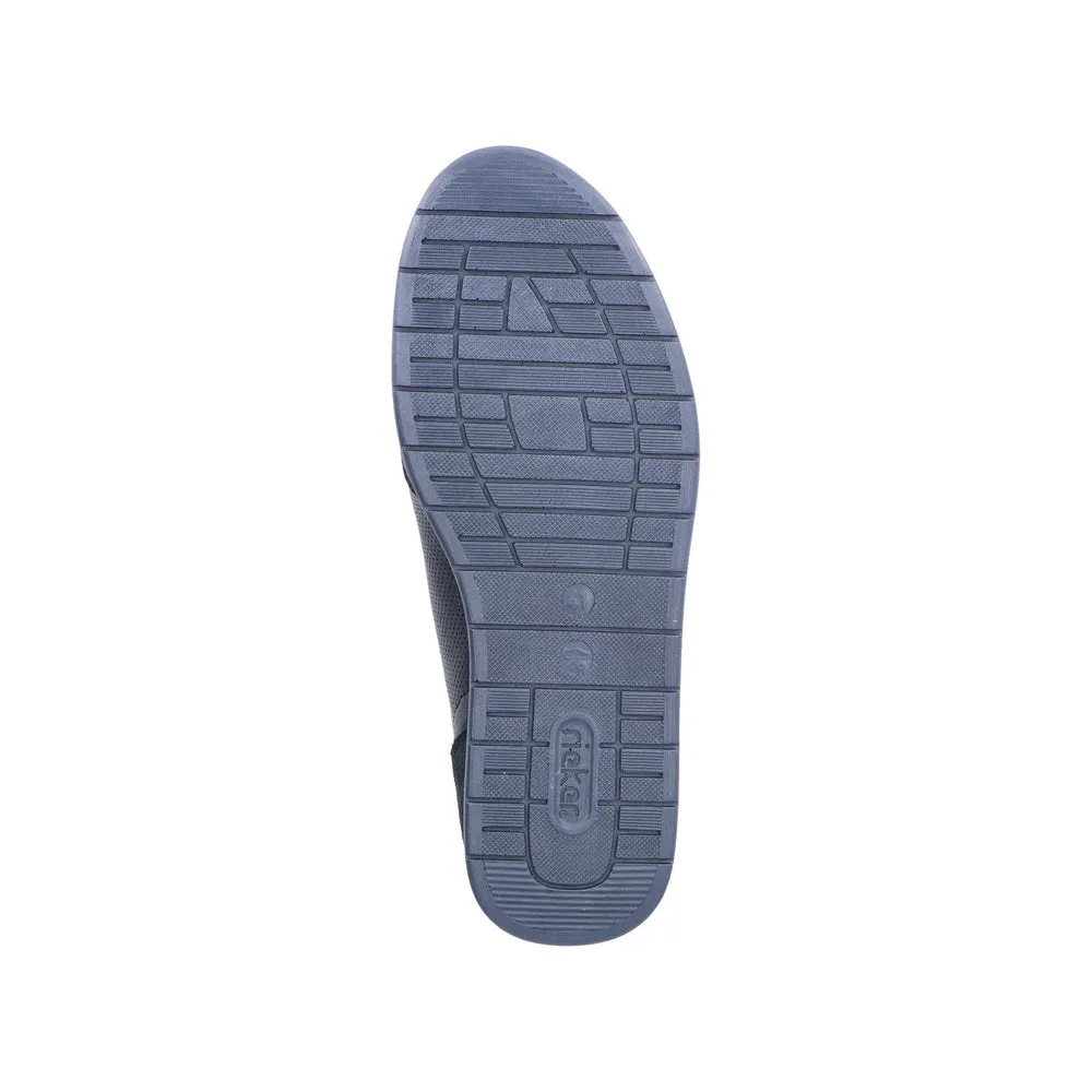 Rieker Men's Zip Side Lace Up Shoe