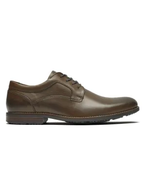Rockport Men's Dustyn Plain Toe Oxford New Caramel CH2293
