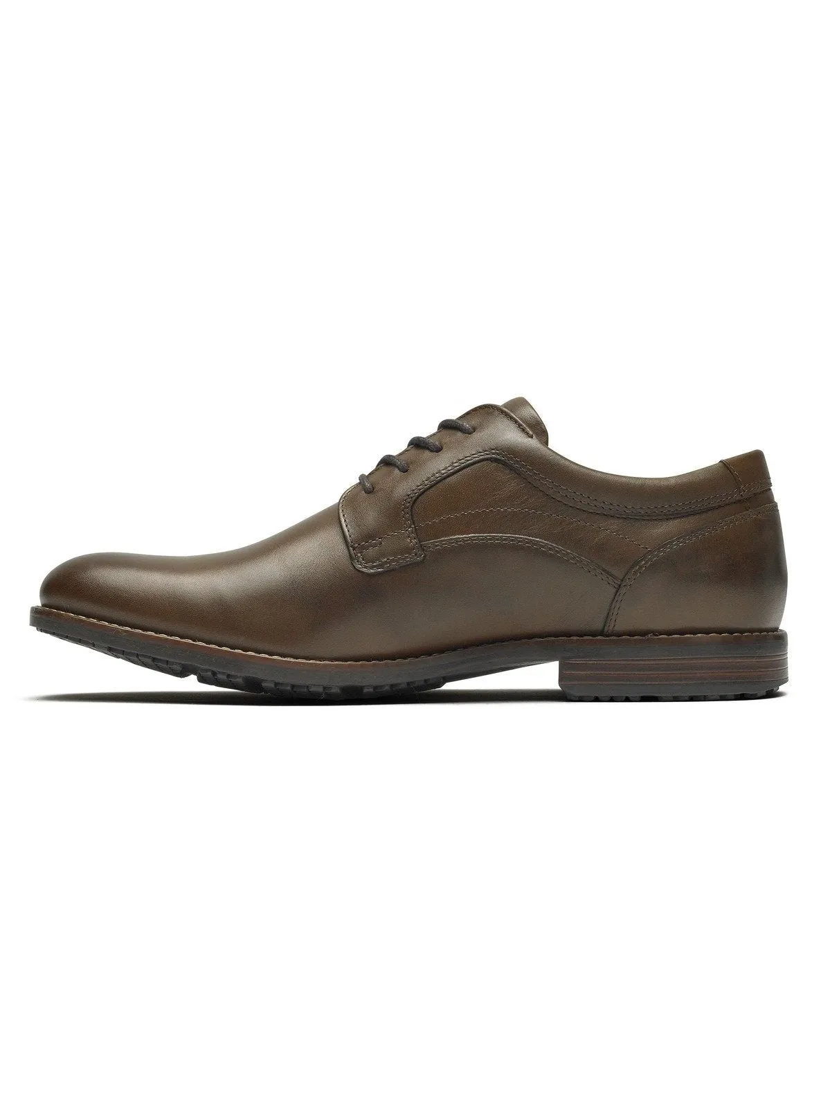 Rockport Men's Dustyn Plain Toe Oxford New Caramel CH2293