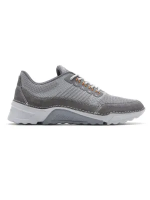 Rockport Men's Rocsports Sneaker Grey Mesh Suede CI3199