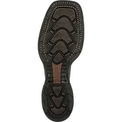 Rocky Long Range Men's Waterproof Western Soft Toe Work Boots Rkw0358 In Brown