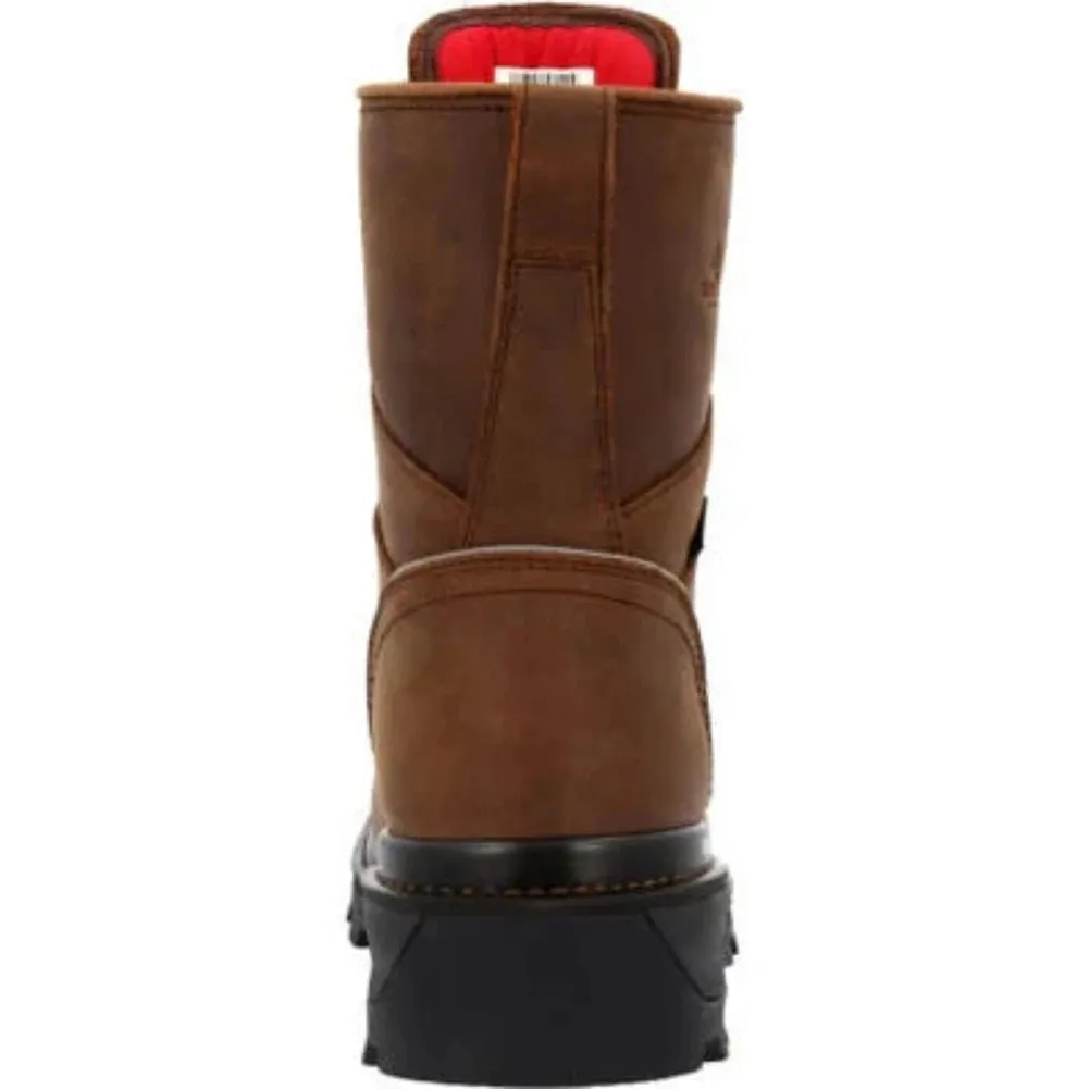 Rocky Rams Horn Men's Logger Composite Toe Work Boots Rkk0477 In Brown