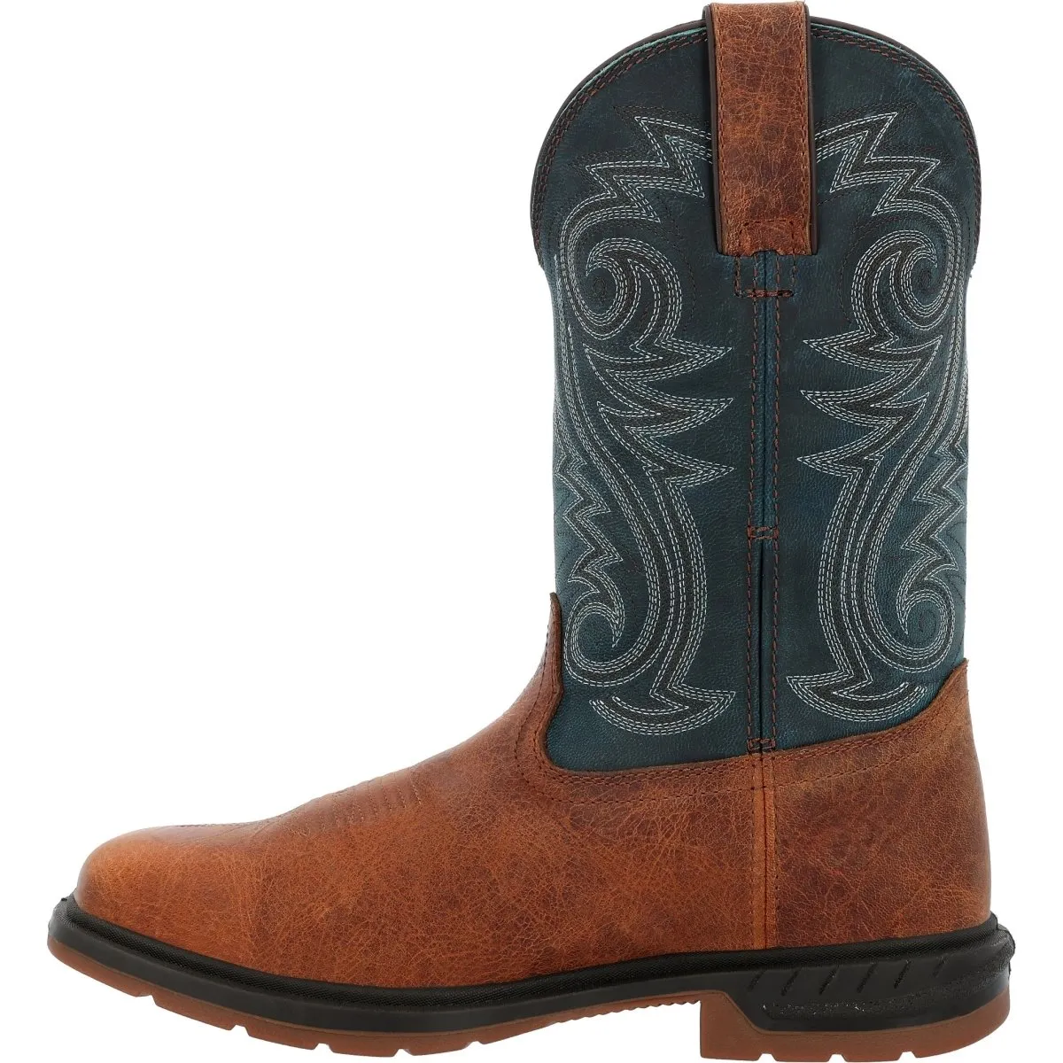 Rocky Worksmart Men's 11” Waterproof Western Boots Rkw0429 In Brown