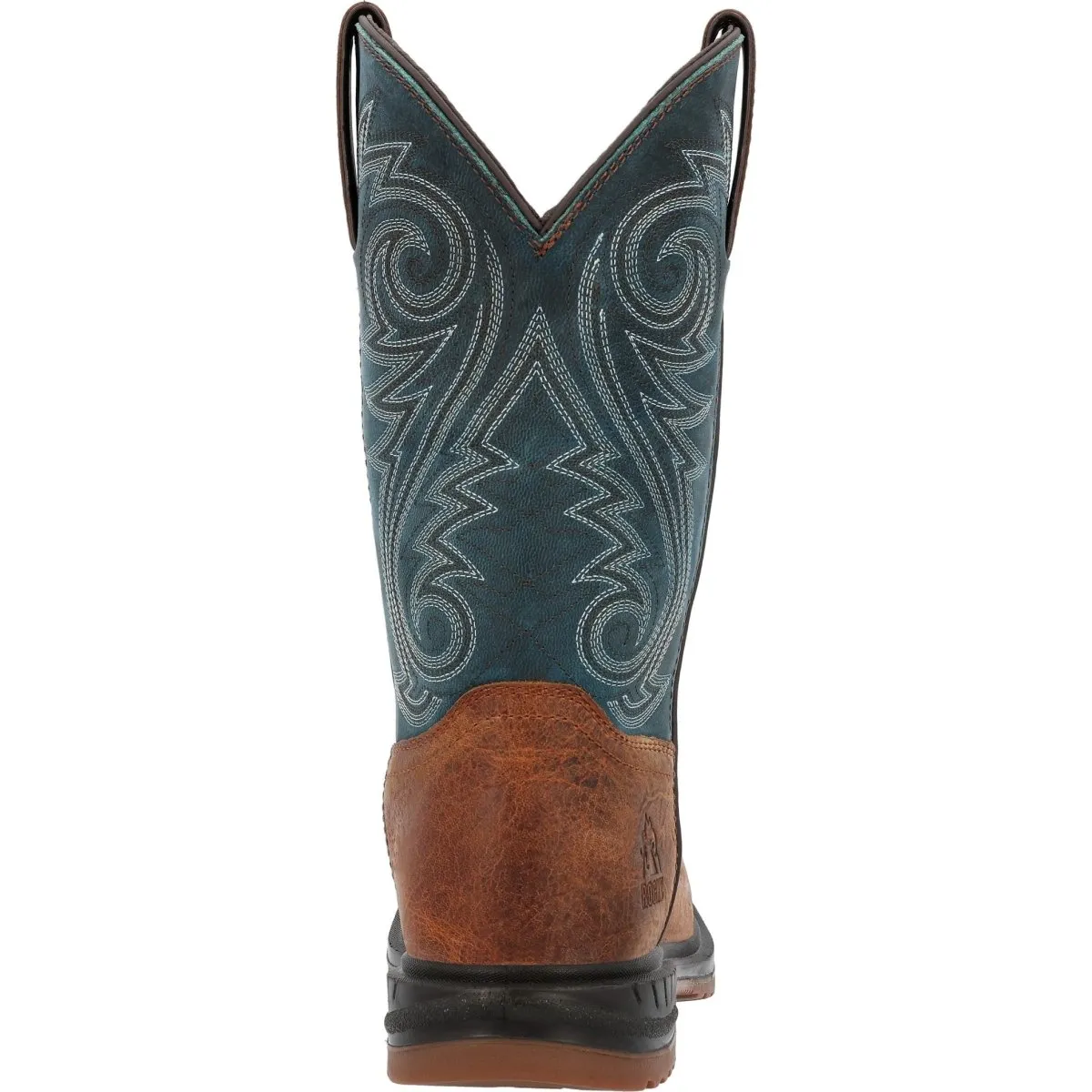 Rocky Worksmart Men's 11” Waterproof Western Boots Rkw0429 In Brown