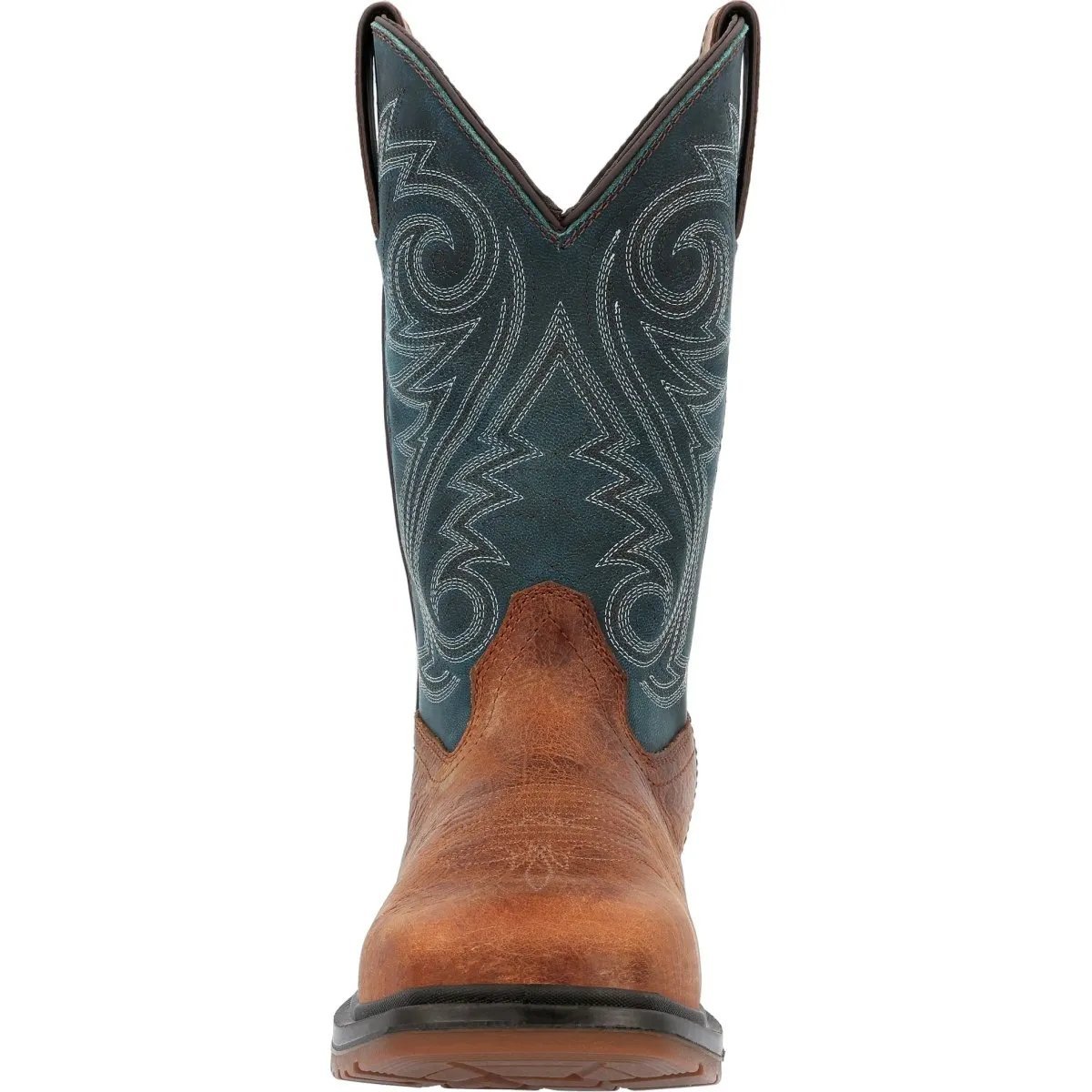 Rocky Worksmart Men's 11” Waterproof Western Boots Rkw0429 In Brown