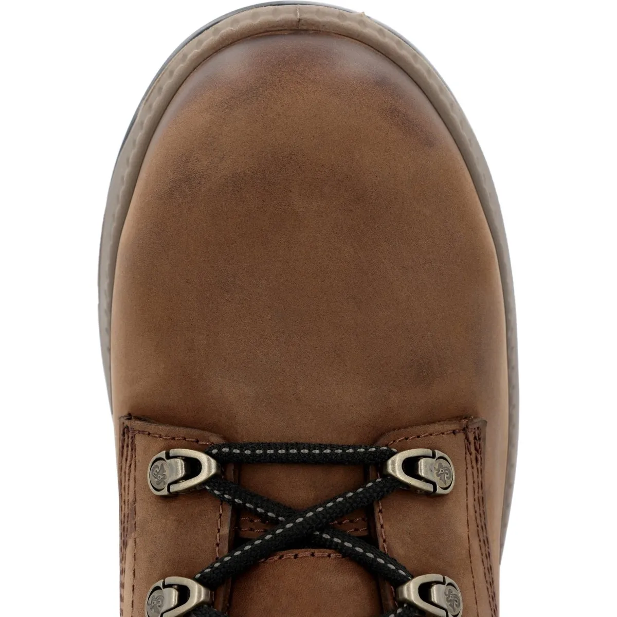 Rocky Worksmart Men's 6” Composite Toe Internal Met Guard Work Boots Rkk0481 In Brown