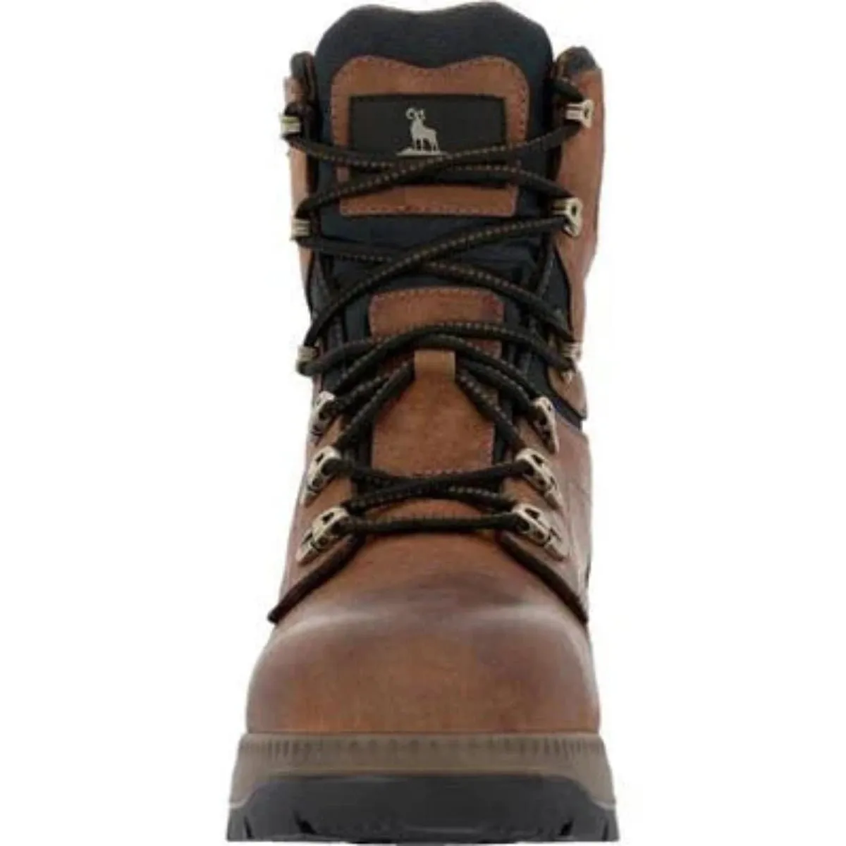 Rocky Worksmart Men's 8” Composite Toe Work Boots Rkk0459 In Brown