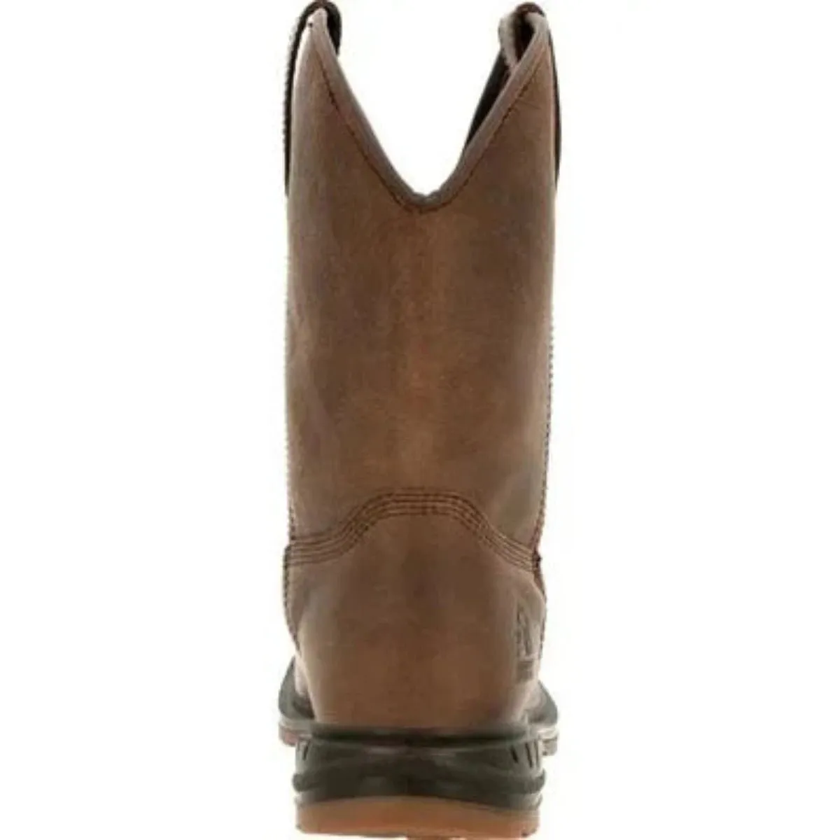 Rocky Worksmart Men's Unlined Western Work Boots Rkw0346 In Brown
