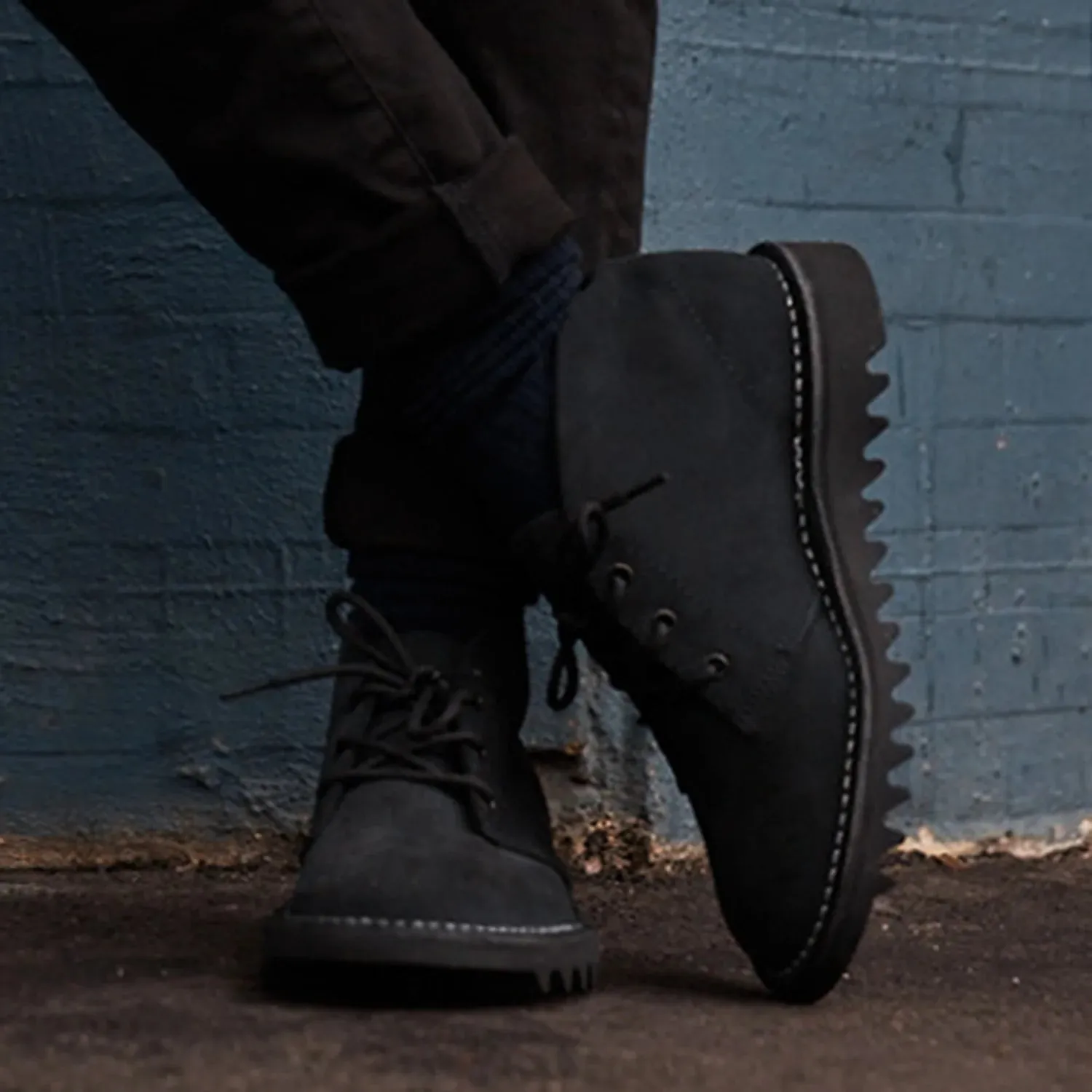 Rossi 4046 Ripple Desert Boot Black