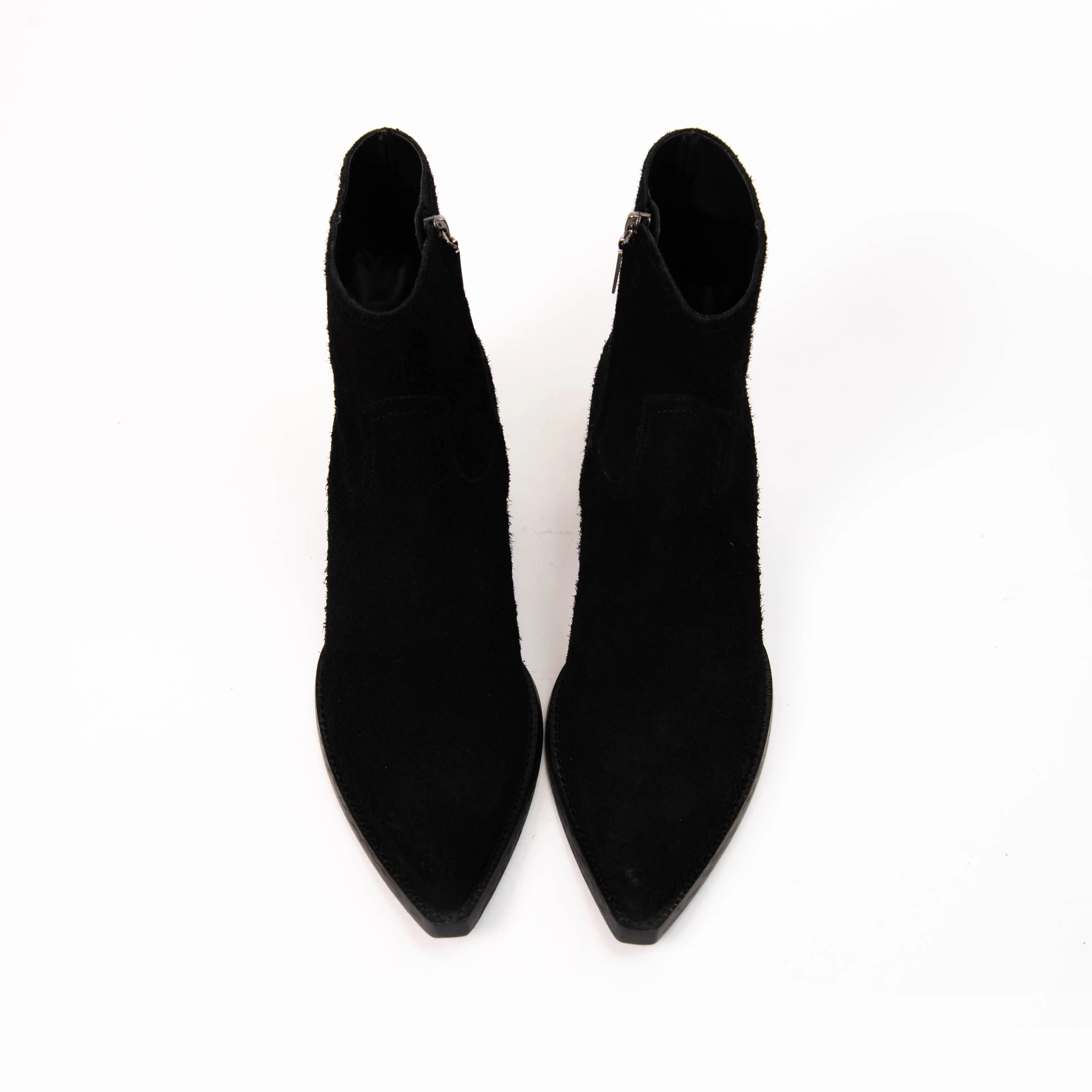Saint Laurent Black Suede Men's Boots Size 45