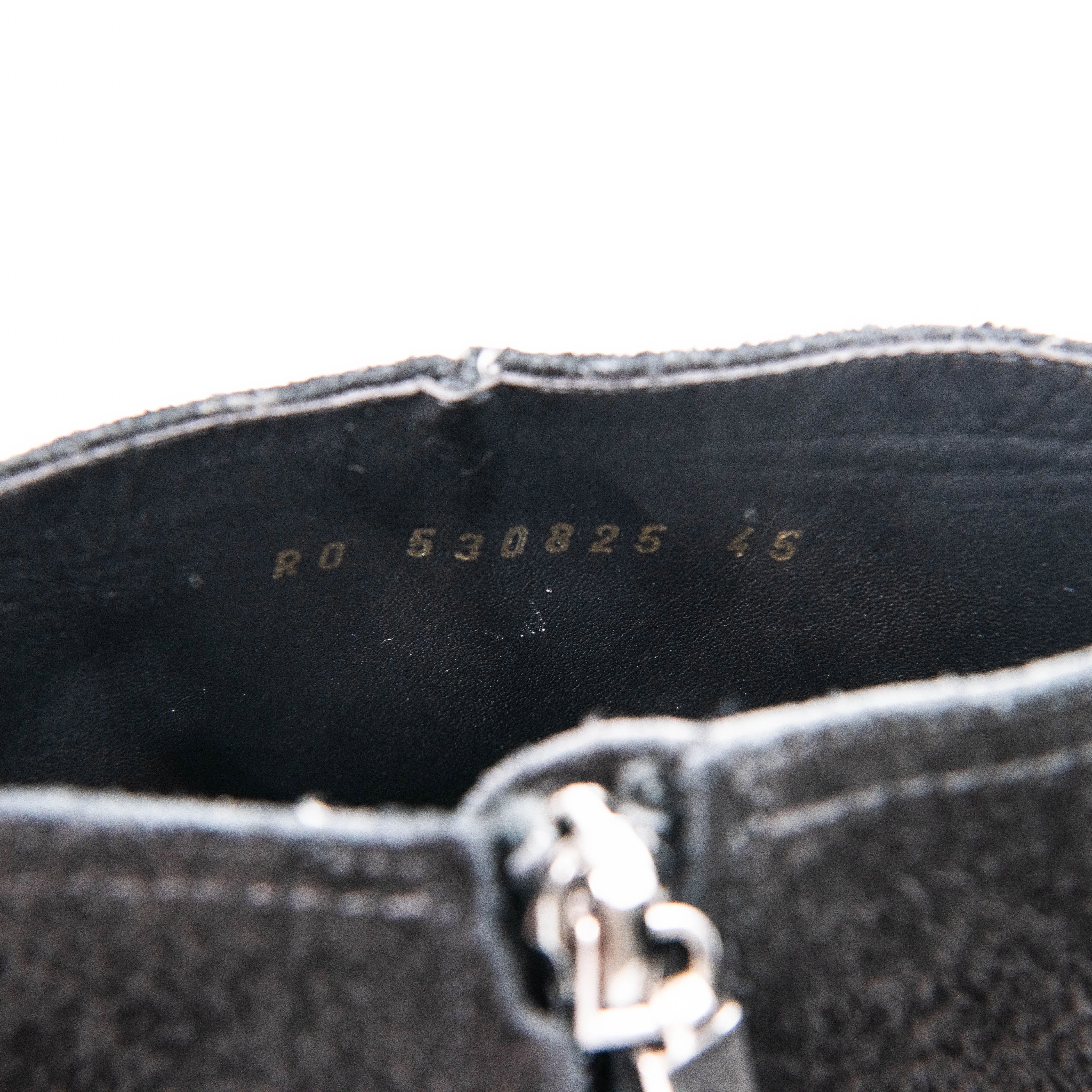 Saint Laurent Black Suede Men's Boots Size 45