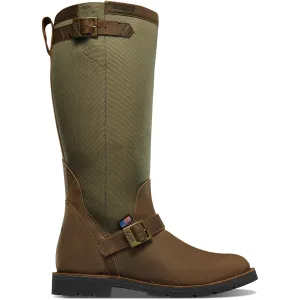 San Angelo Snake Boot 17" Brown