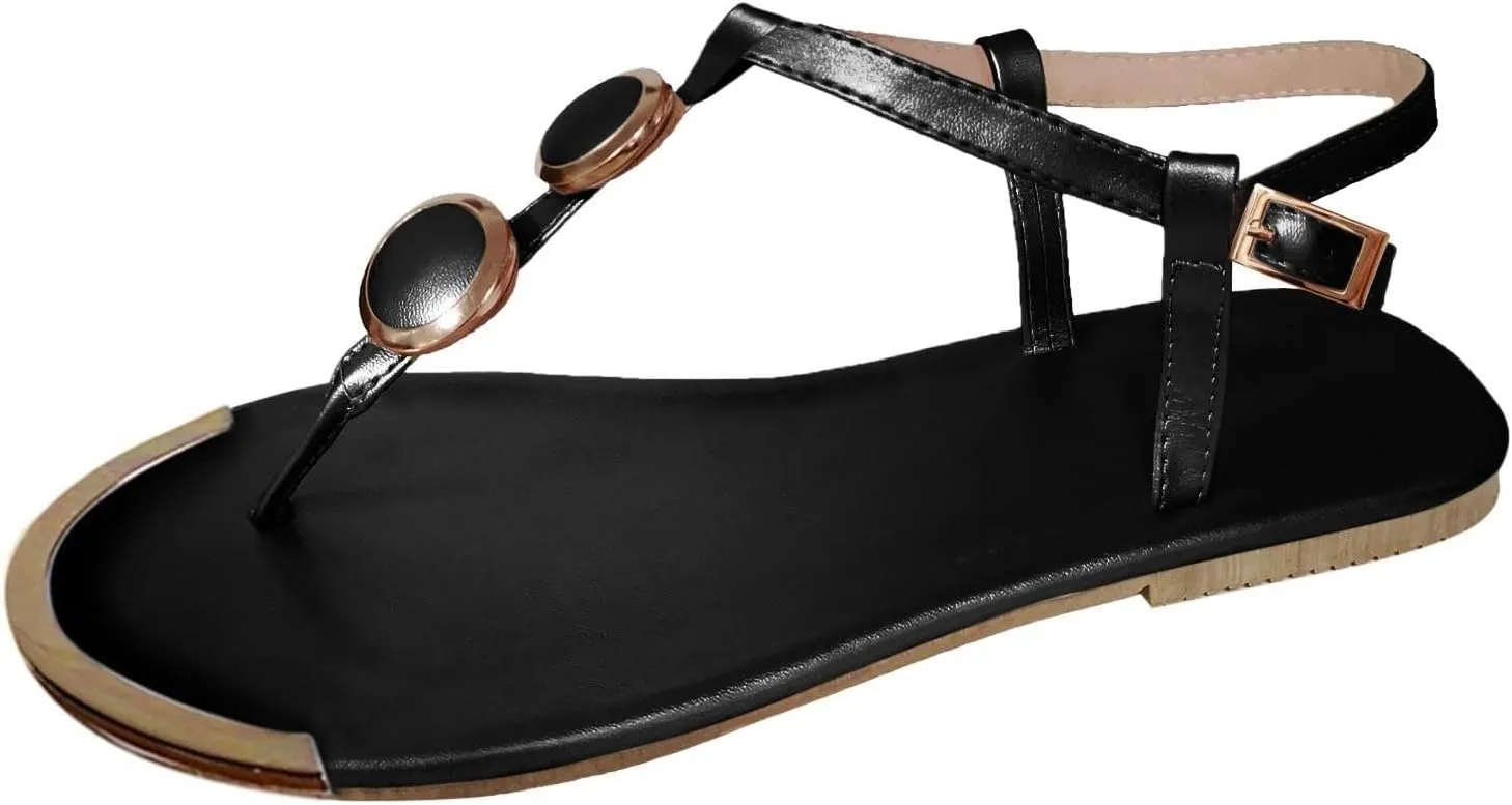Sandals for Women Orthotic Arch Support Lightweight Yoga Mat Thong Flat Soft Bottom Flip Flops Slides Shoes T-Strap Open Toe
