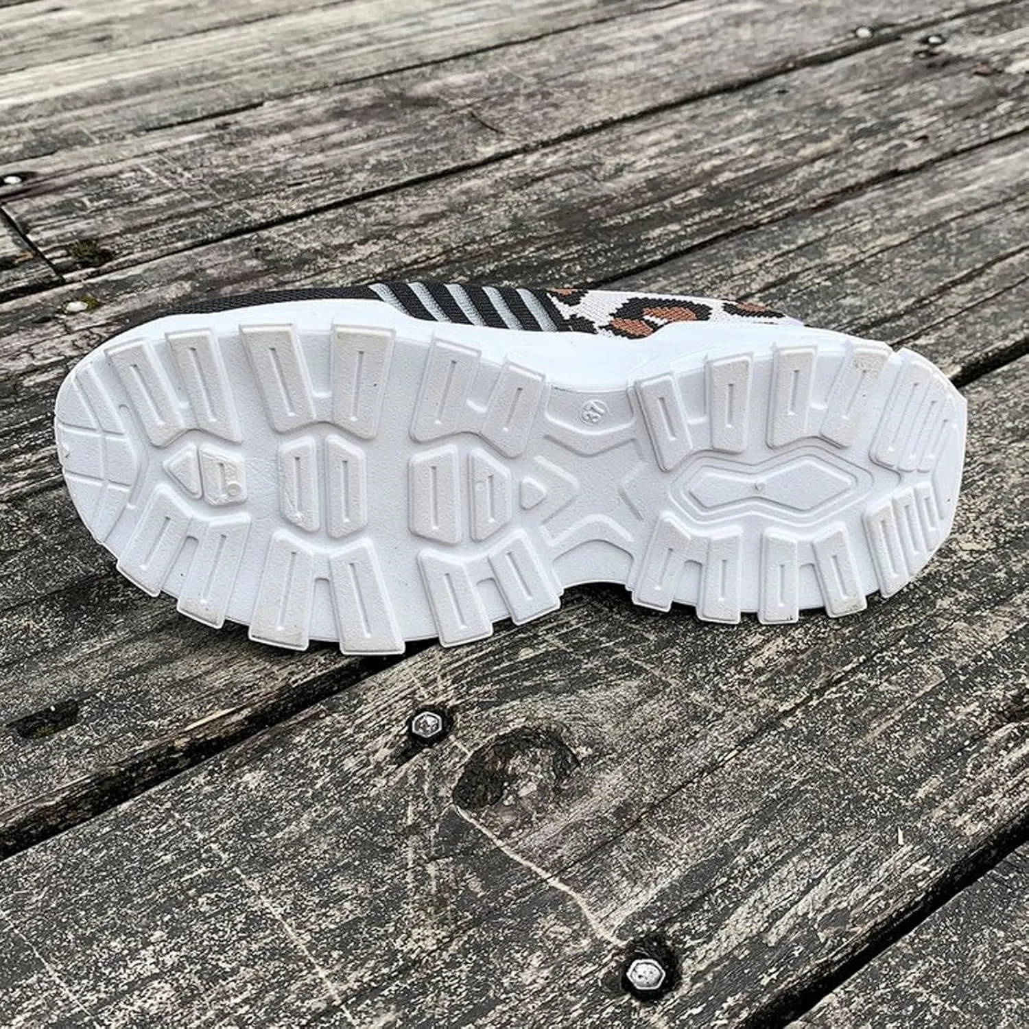 Sandals for Women Wedge Shoes Women's Fashion Mesh Cloth Leopard Print Sneakers Breathable Non Slip Lace Up Casual Shoes