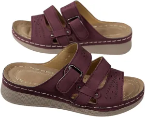 Sandals Women 2025 Dressy, Platform Sandals Women Fashion Wedges Mid Heels Open Toe Espadrilles Slip on Shoes