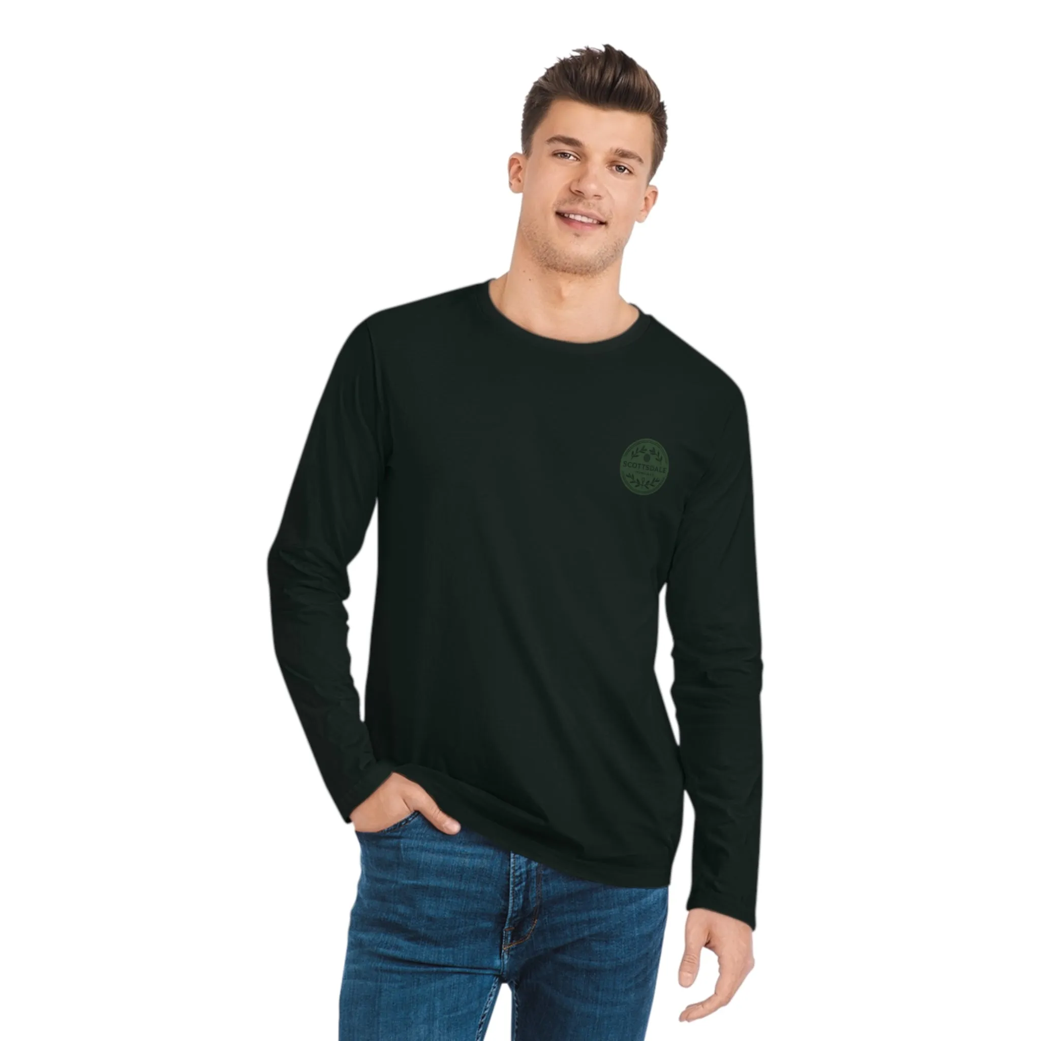 Scottsdale Tennis Club Eco-Friendly Men's Long Sleeve Shirt
