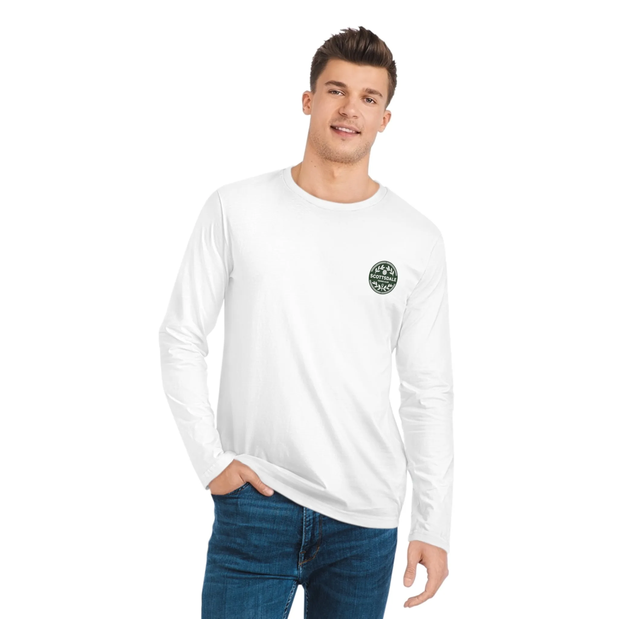 Scottsdale Tennis Club Eco-Friendly Men's Long Sleeve Shirt