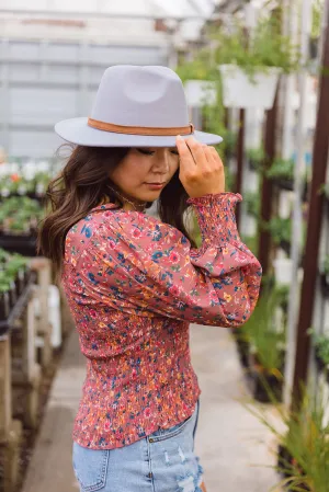 Scout Classic Fedora Hat -Gray