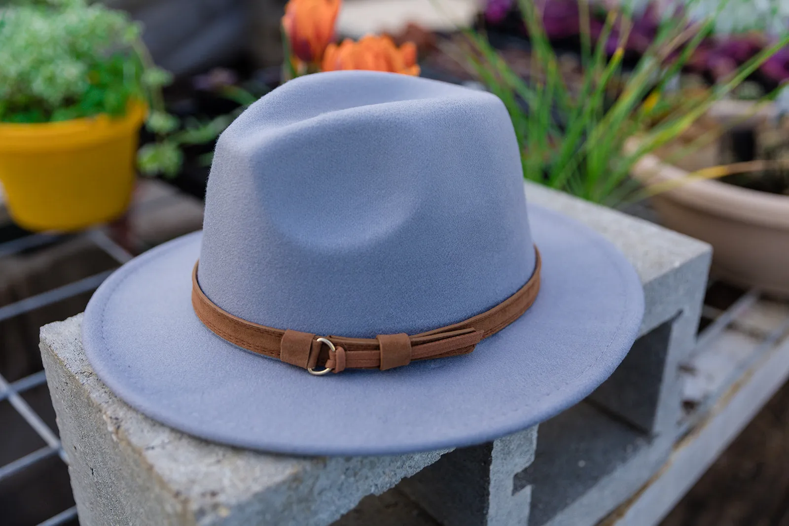 Scout Classic Fedora Hat -Gray