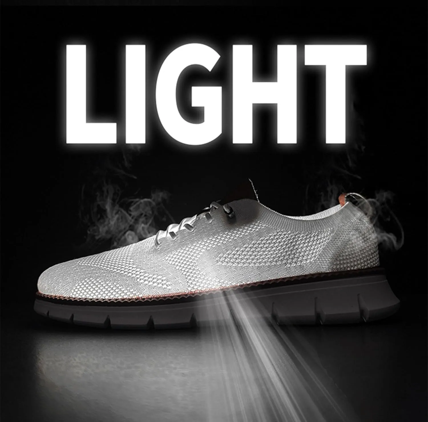Shoes for Men Mens Casual Dress Oxfords Business Mesh Walking Shoes Tennis Comfortable Sneakers Slip On Boat Shoes Lightweight Soft Sole & Breathable Fashion Sneakers