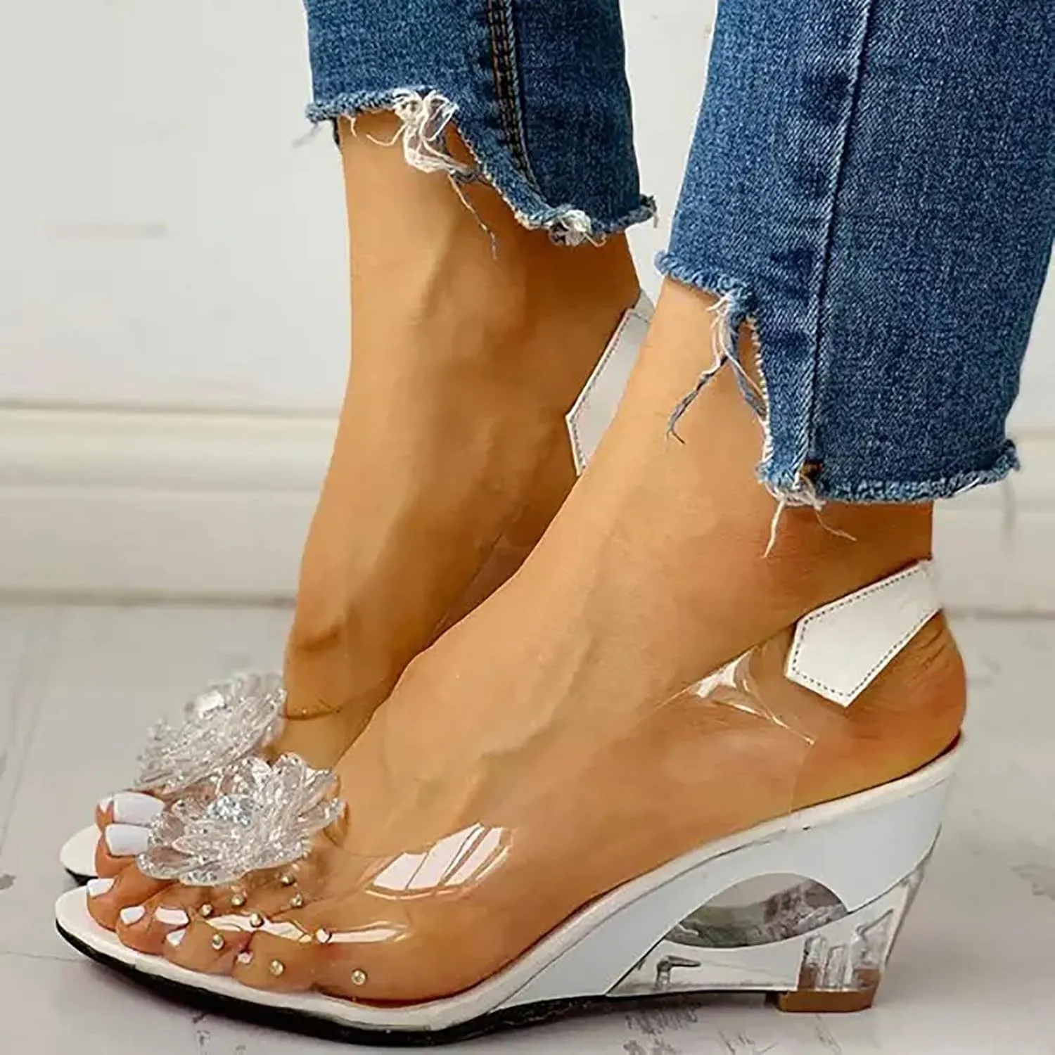 Silver Girl High Heel Black High Heel High Heel For Woman Casual Leisure Shoes Tan Comfort Sandals for Women