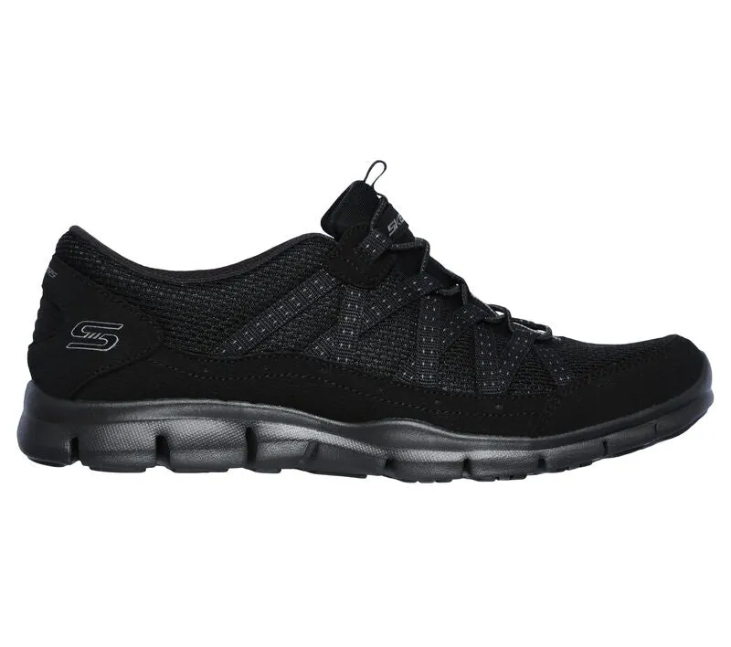 SKECHERS WOMEN'S GRATIS - CHIC NEWNESS #104152 BBK