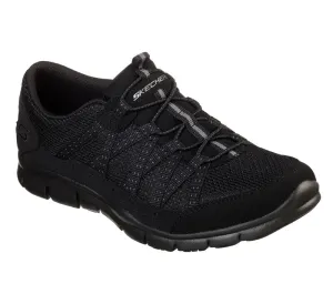 SKECHERS WOMEN'S GRATIS - CHIC NEWNESS #104152 BBK