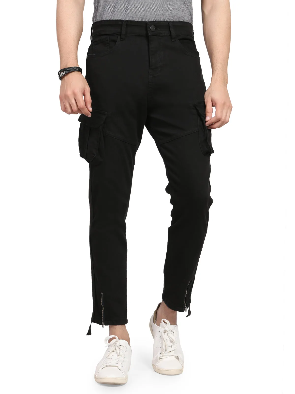 Slim Fit Cargo Jeans - FMBPC19-001