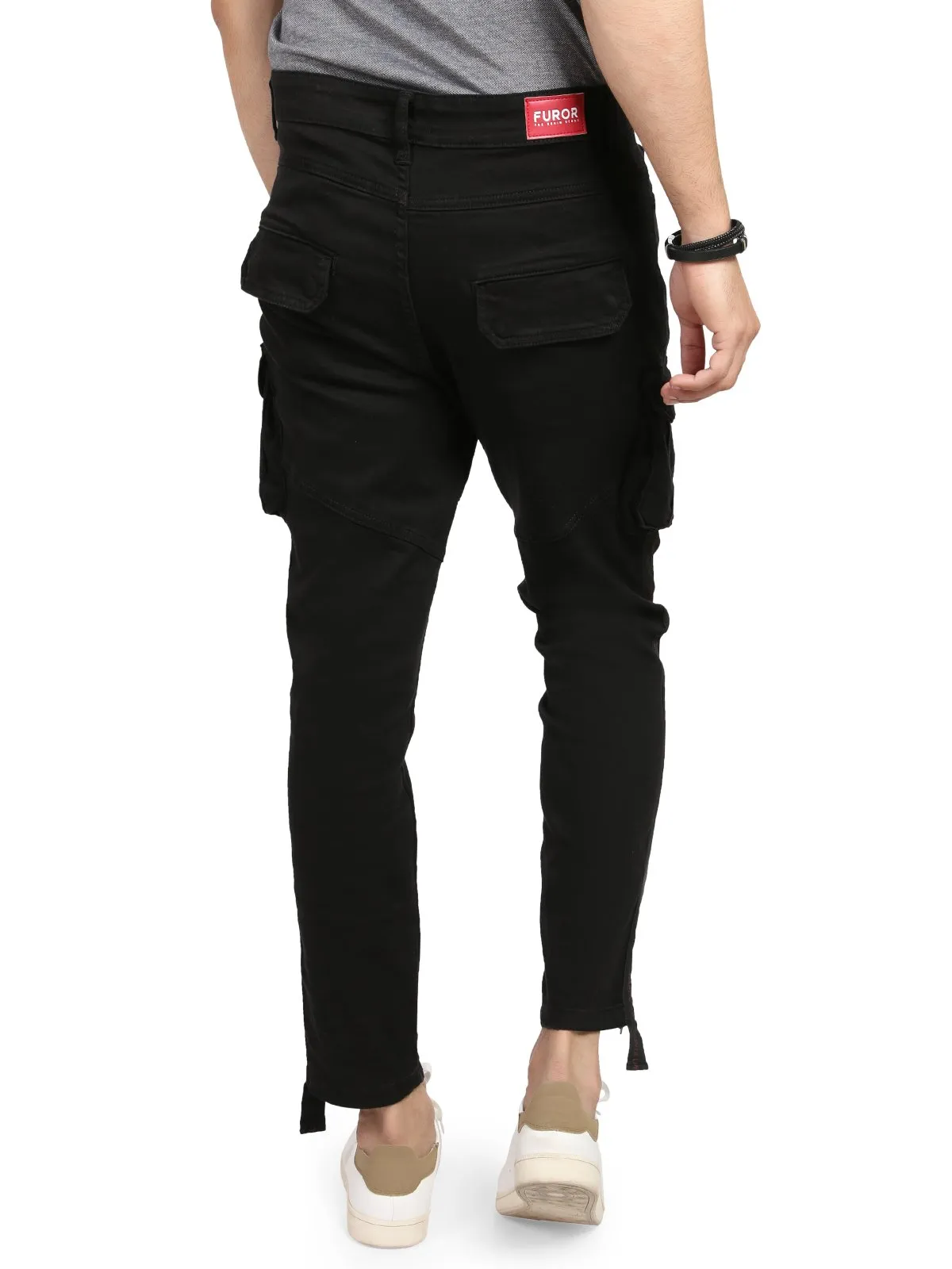Slim Fit Cargo Jeans - FMBPC19-001